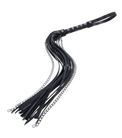 Velvet Noir Chain Handle Accessory