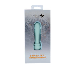 Symba Flexible Bullet Jaguar Power Teal – Rechargeable Silicone Flexible Bullet Vibrator