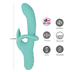 Tenley Green G-Spot Vibrator – Rechargeable Silicone G-Spot Massager