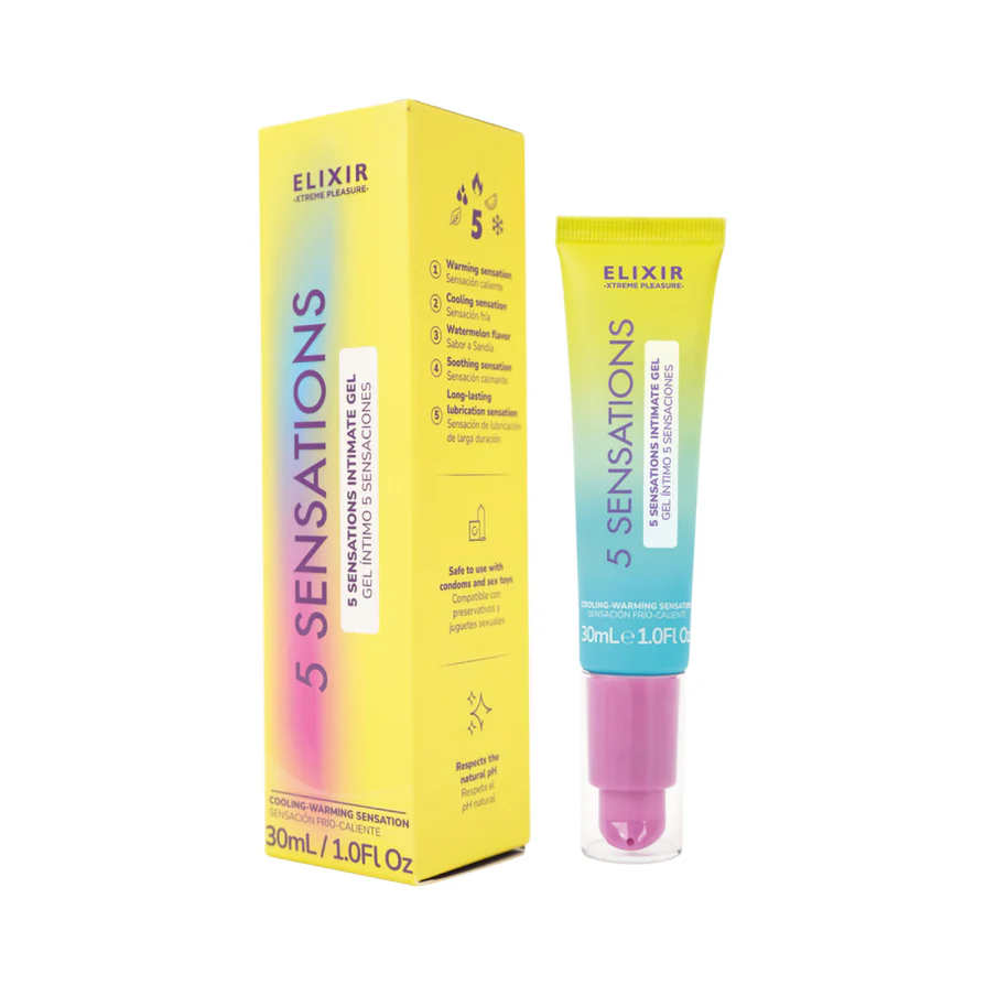 Elixir 5 Sensations Lubricant 30ml | 1 Fl Oz