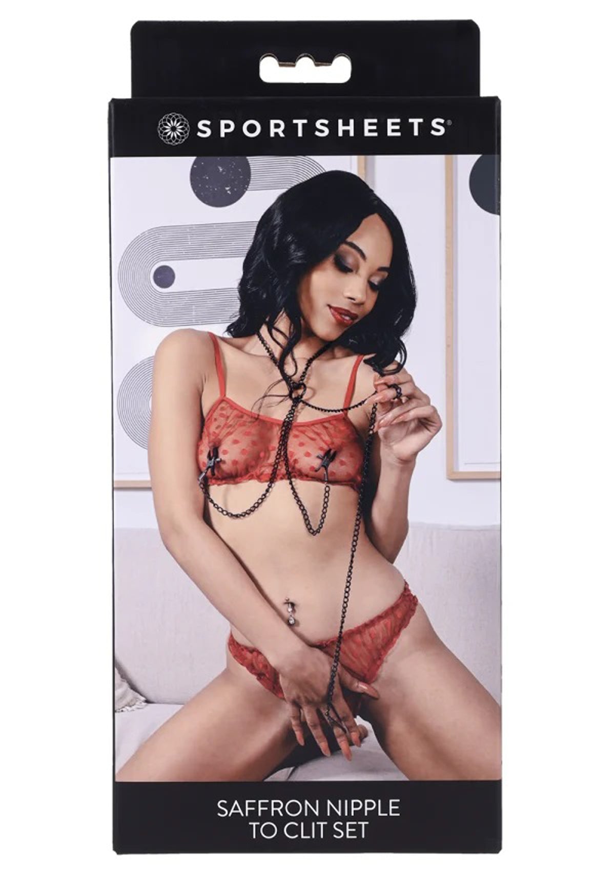 SAFFRON NIPPLE TO CLIT SET