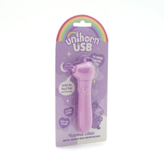 Unihorn Karma Lilac USB Bullet Vibrator – Rechargeable Silicone Mini Bullet Massager