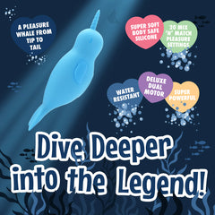 Unihorn Of The Sea Neigh Mo The Narwhal – Rechargeable Silicone Fantasy Vibrator