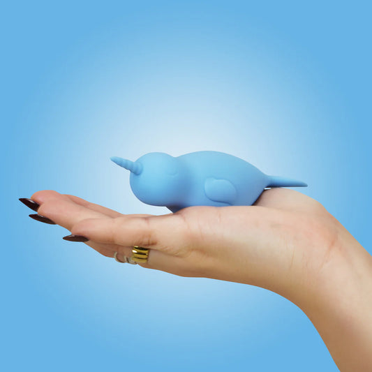 Unihorn Of The Sea Neigh Mo The Narwhal – Rechargeable Silicone Fantasy Vibrator
