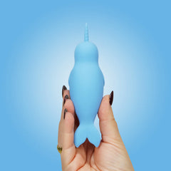 Unihorn Of The Sea Neigh Mo The Narwhal – Rechargeable Silicone Fantasy Vibrator