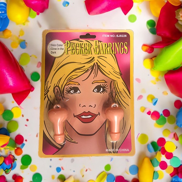 Penis Earrings | Funny Adult Novelty Jewelry & Gift