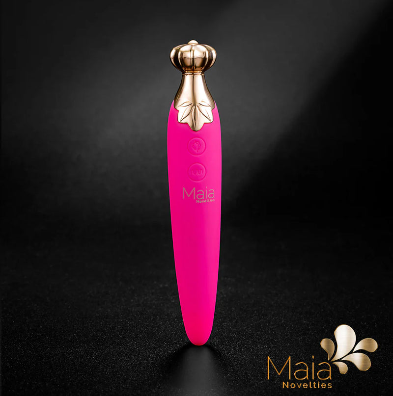 Vaporator Vibrating Silicone Rechargeable Vape – Pink