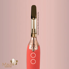 Vaporator Vibrating Silicone Rechargeable Vape – Pink