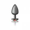 CHEEKY CHARMS HEART RAINBOW LARGE GUNMETAL BUTT PLUG