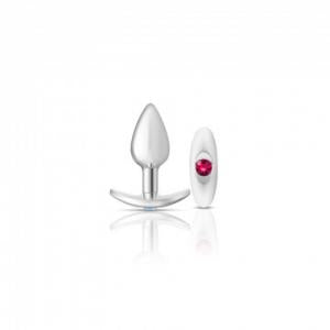 CHEEKY CHARMS BUTT PLUG SET IRIDESCENT/ BRIGHT PINK
