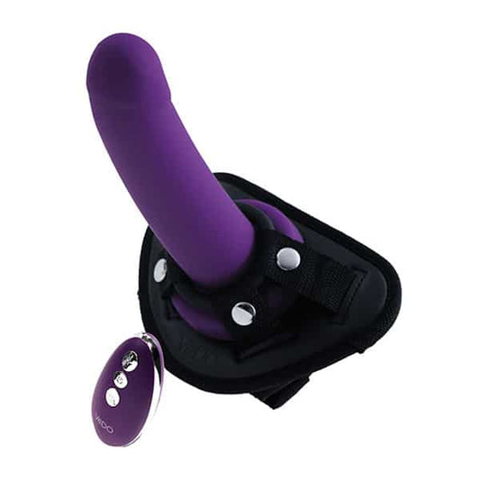 Vedo Strapped Rechargeable Personal Massager – Deep Purple