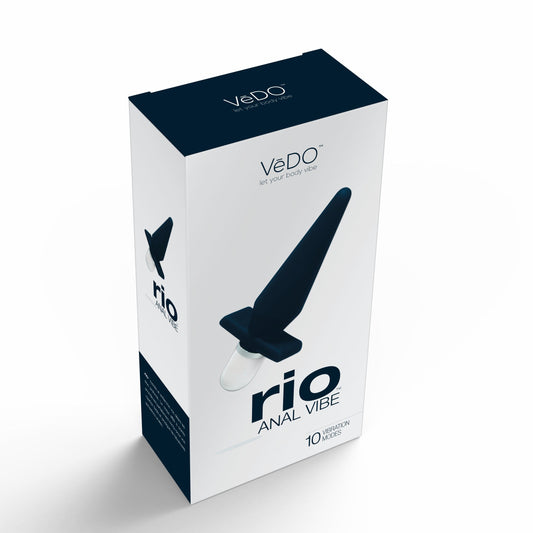 Vedo Rio Rechargeable Personal Massager – Just Black