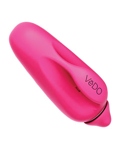 VēDO Vivi Rechargeable Finger Vibe Foxy Pink – Waterproof Silicone Finger Vibrator