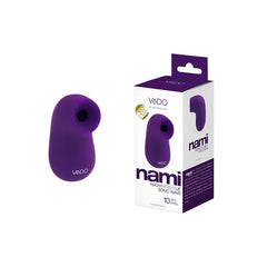 VēDO Nami Sonic Vibe Purple – Rechargeable Waterproof Silicone Sonic Stimulator