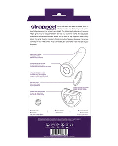 Vedo Strapped Rechargeable Personal Massager – Deep Purple