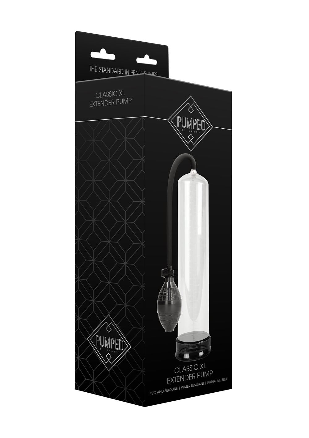 PUMPED CLASSIC XL EXTENDER PUMP TRANSPARENT