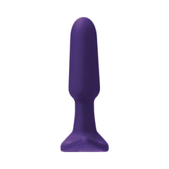 VēDO Bump Mini Rechargeable Butt Plug Purple – Waterproof Silicone Vibrating Anal Plug