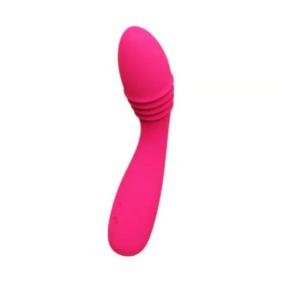 VēDO Ohni G-Spot Thrusting Vibe Pink – Rechargeable Waterproof Silicone Thrusting Vibrator
