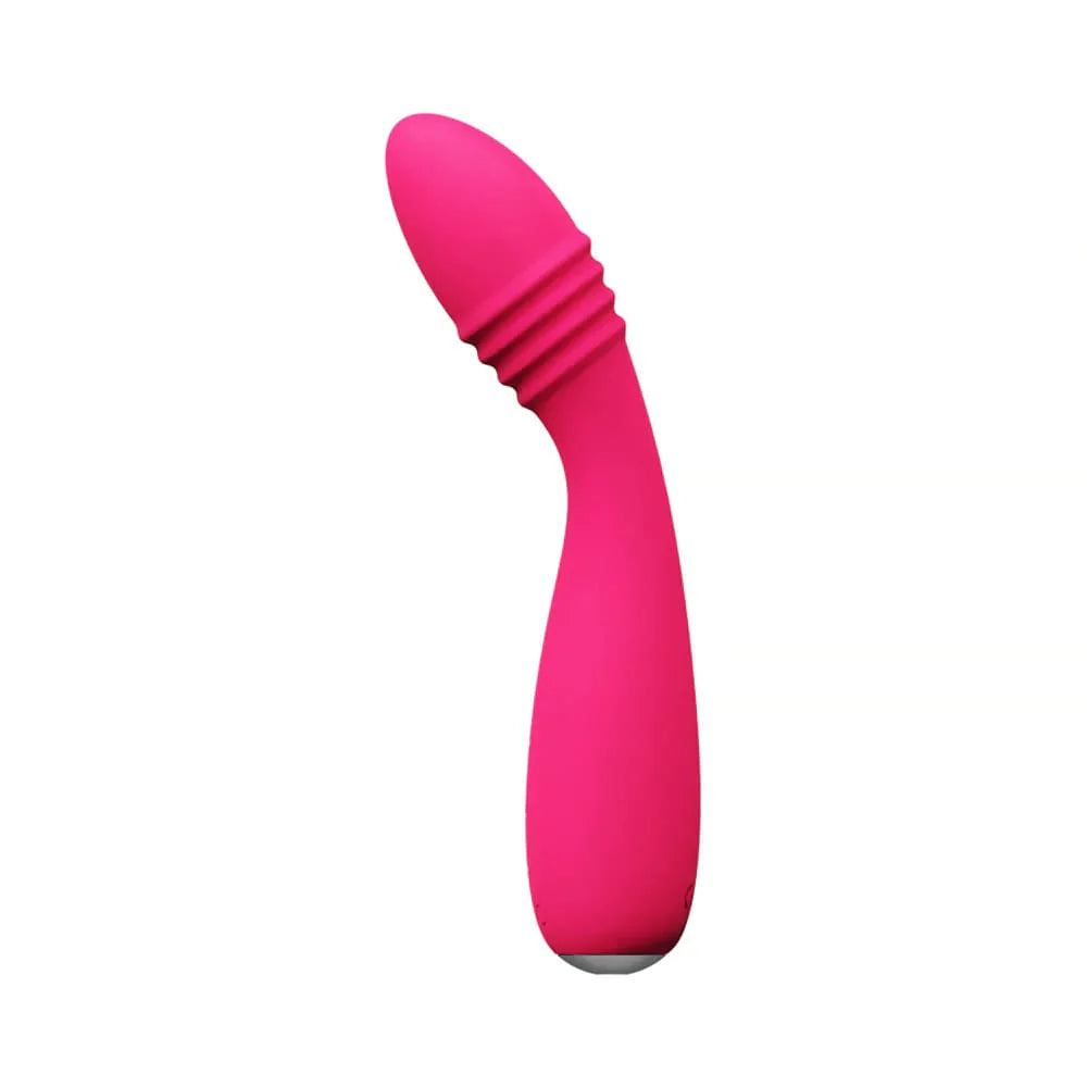 VēDO Ohni G-Spot Thrusting Vibe Pink – Rechargeable Waterproof Silicone Thrusting Vibrator