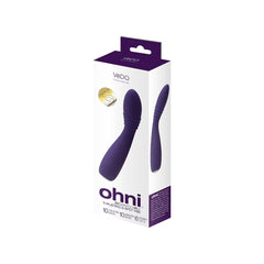 Vedo Ohni G-Spot Thrusting Vibe – Purple