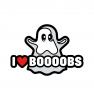 GHOST I HEART BOOBS PIN (NET)