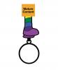 RAINBOW DILDO KEYCHAIN (NET)