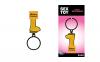 GOLD GLITTER DILDO KEYCHAIN (NET)