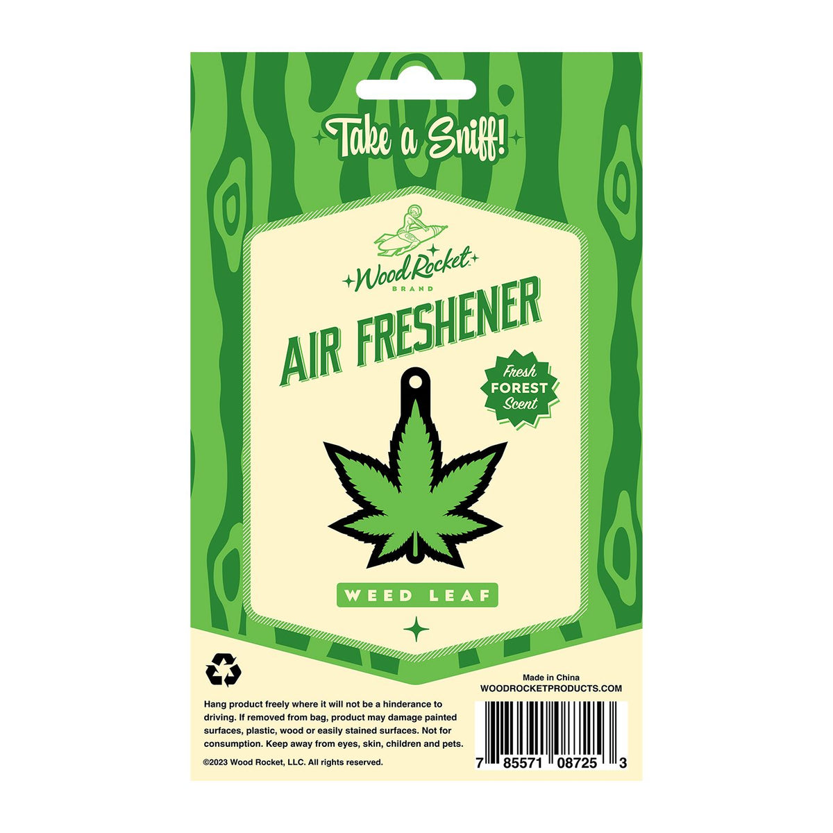 Green Leaf Air Freshener (Net)