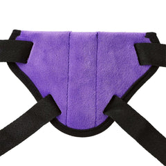 Cloud 9 Strap-On Harness Kit Purple – Adjustable Beginner Harness Set with Silicone Dildo