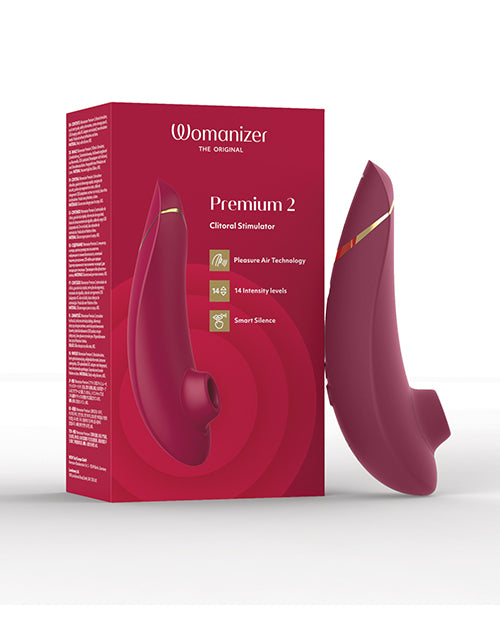 Womanizer Premium 2 - Bordeaux