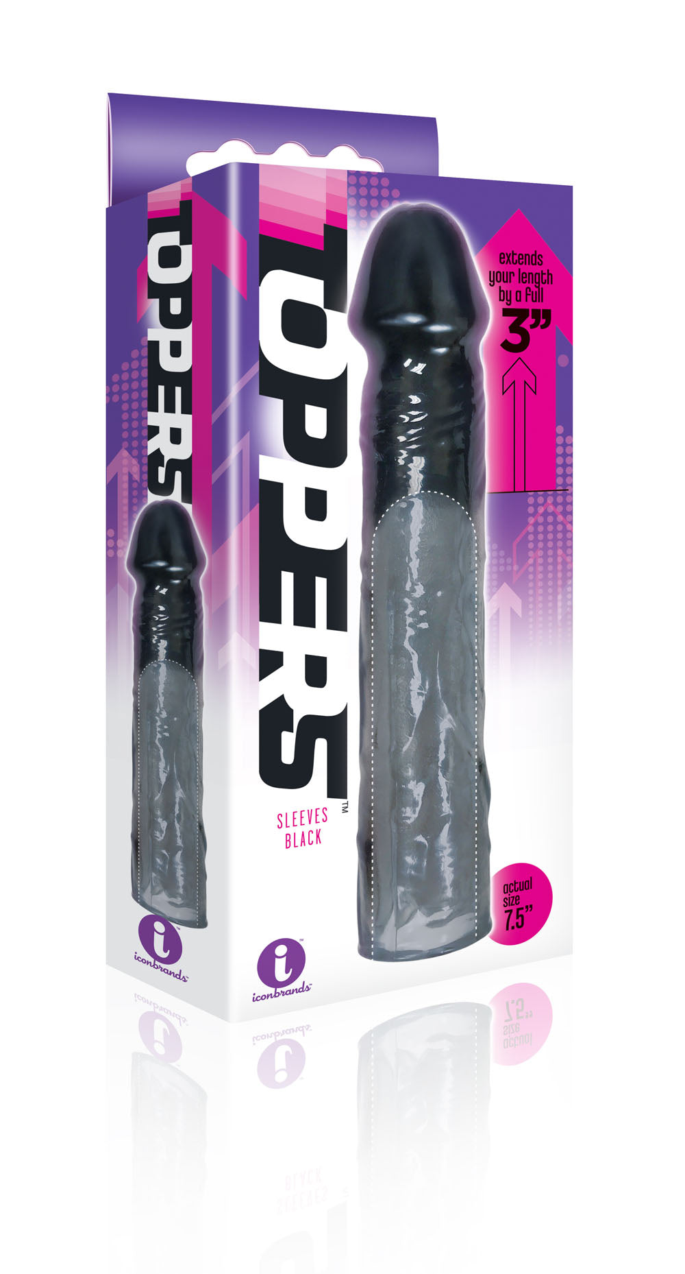 9'S TOPPERS BLACK EXTENDER