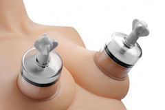 XR Brands Size Matters XL Nipple Sucker – Clear Adjustable Suction Nipple Pump
