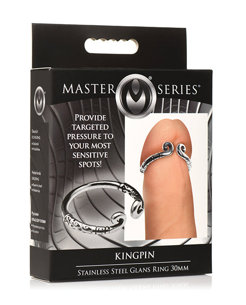 Master Series Kingpin Stainless Steel 30 mm Glans Ring