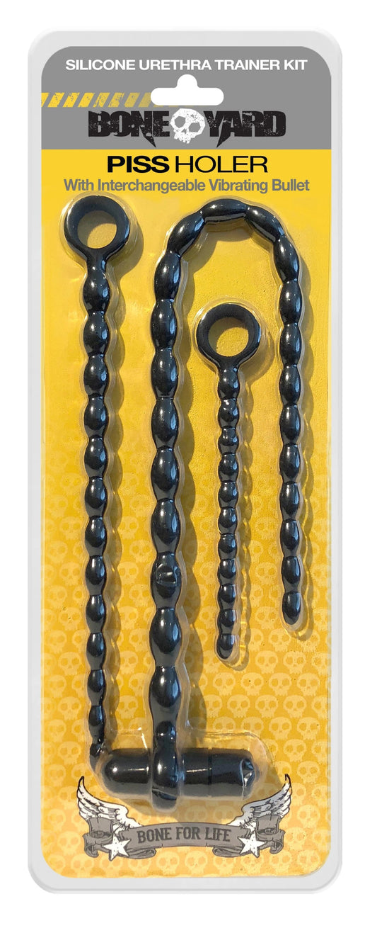 BONEYARD PISS HOLER W/ INTERCHANGEABLE VIBRATING BULLET