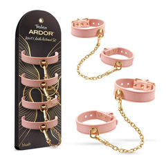 Temptasia Ardor Wrist and Ankle Restraints - Pink