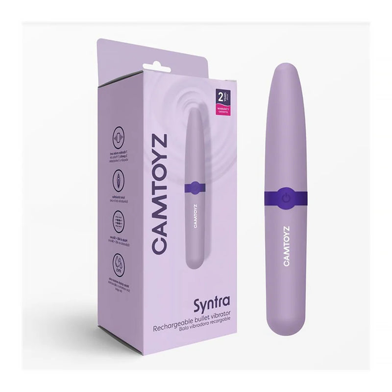 Syntra Camtoyz Rechargeable Bullet Vibrator - Purple