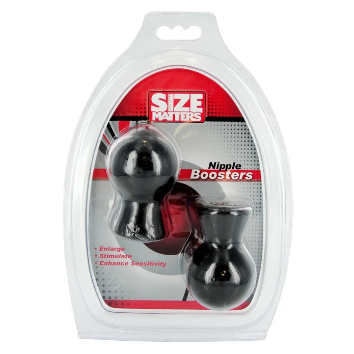 Size Matters Nipple Boosters – Black Adjustable Nipple Suction Pumps