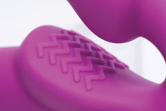 Strap U Vibrating Strapless Silicone Strap-On Dildo – Rechargeable Waterproof Silicone