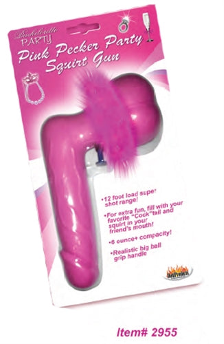 PINK PECKER PARTY SQUIRT GUN
