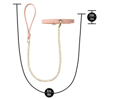 Temptasia Ardor - Collar and Leash - Pink
