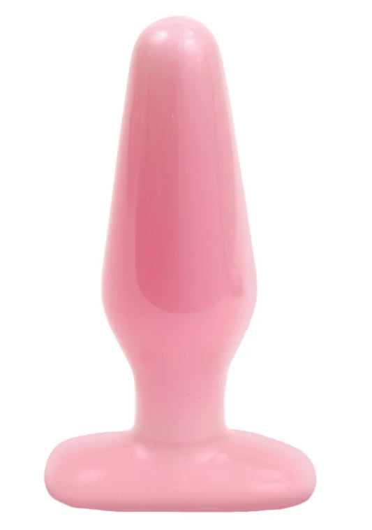 Iridescent Butt Plug – Medium Purple with Flared Base