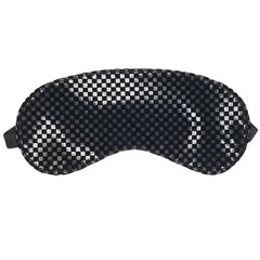 Elegant Moments Checkered Pattern BlindFold