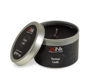 KINK SENSUAL BONDAGE CANDLE 4OZ BLACK