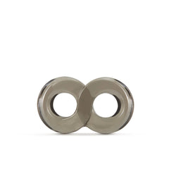 Stay Hard Cock Ring & Ball Strap Black – Stretch TPE Double Ring Enhancer
