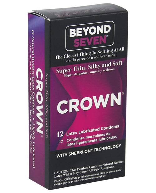 Crown 12Pk Super Thin And Sensitive