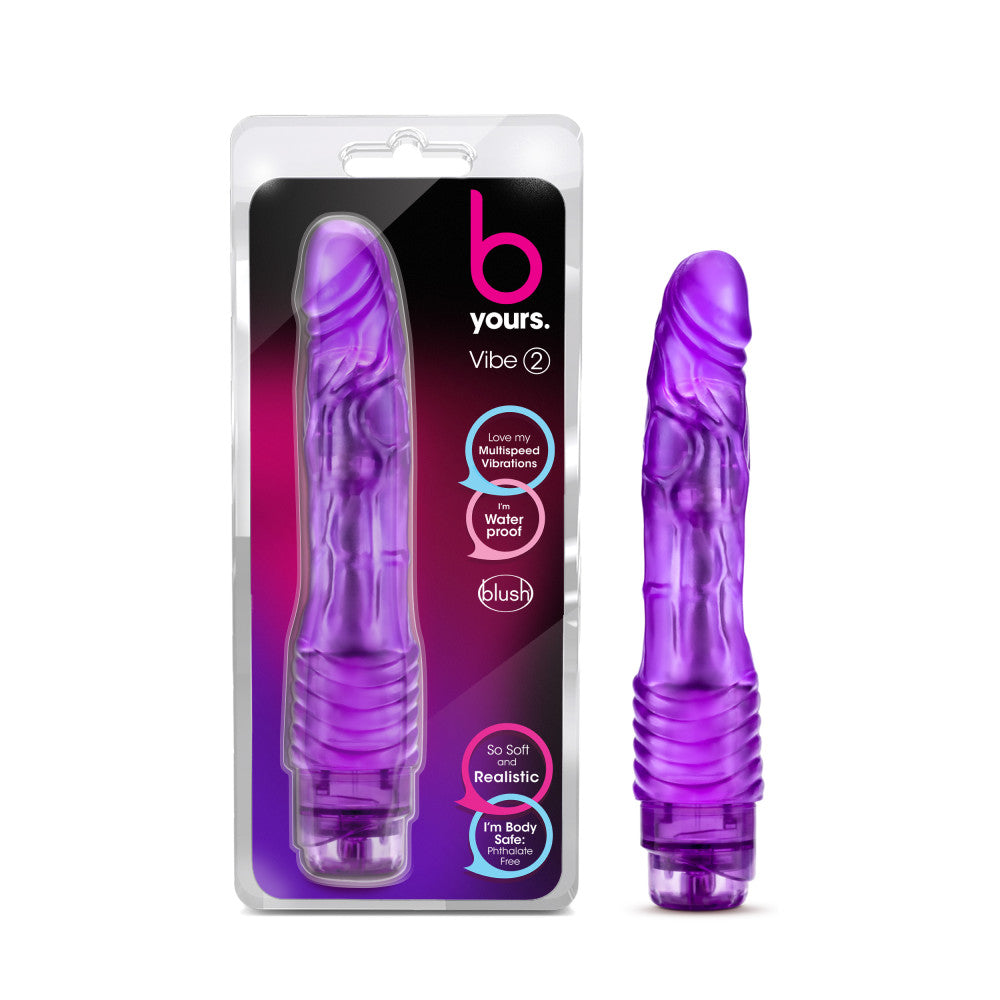 B Yours Cock Vibe #2 - Purple