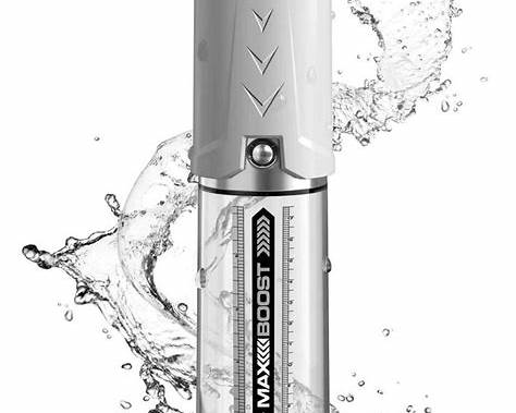 Pump Worx Max Boost – Manual Performance Pump, White/Clear