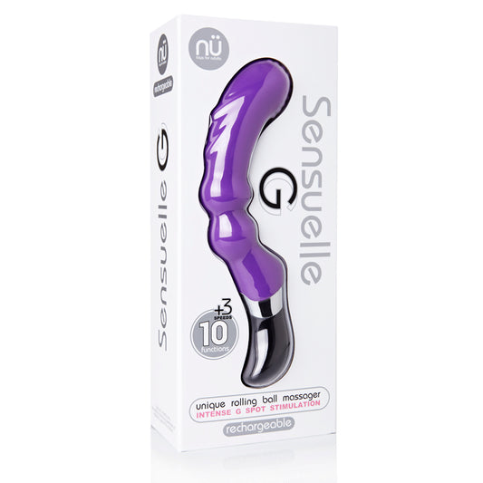 Sensuelle G Rechargeable G Spot Massager - Purple