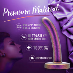 Temptasia Surrender Peg Beginner Power Purple – Silicone Harness-Compatible Dildo