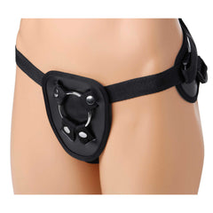 Strap U Siren Universal Strap-On Harness with Rear Support – Adjustable Black Harness